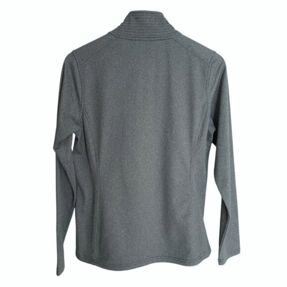 NWT The North Face Grey Tech Glacier 1/4 Zip Pullover Medium - Picture 3 of 3